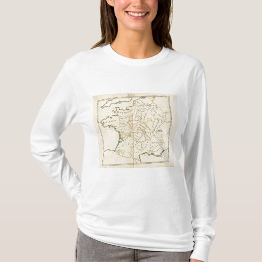 Provinces, Frankrijk T-shirt (Voorkant)