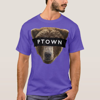 Provincetown Bear PTOWN Censor Bar 1697 T-shirt