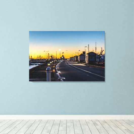 Provincetown Canvas Afdruk (Insitu (Houten vloer))