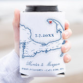 Provincetown Cape Cod huwelijksgunst Blikjeskoeler