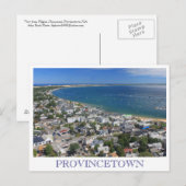 Provincetown Cape Uitzicht Briefkaart (Voorkant / Achterkant)
