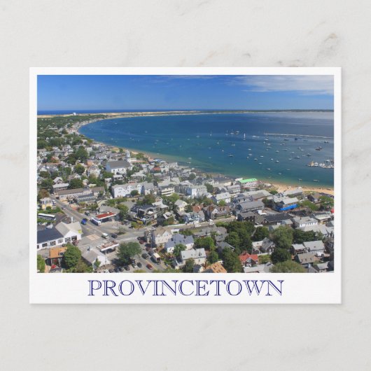 Provincetown Cape Uitzicht Briefkaart (Voorkant)