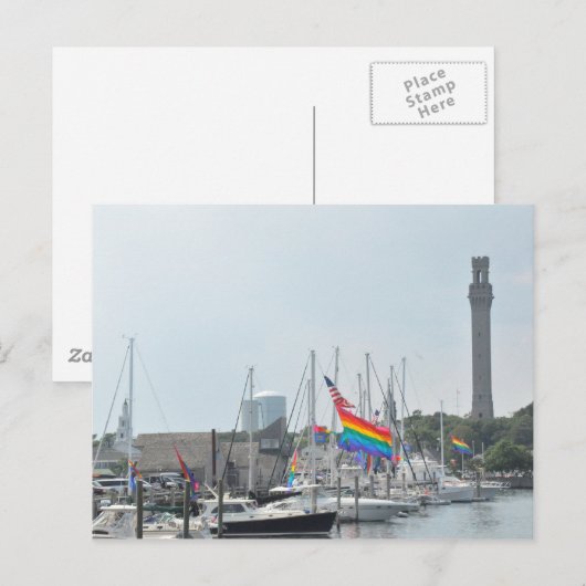 Provincetown Harbour Briefkaart (Voorkant / Achterkant)