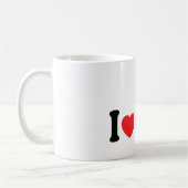 Provincetown "I Love"-design. Koffiemok (Links)