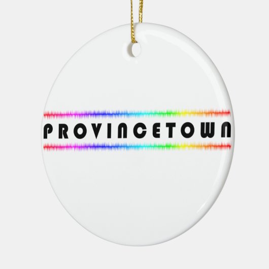 Provincetown Keramisch Ornament (Links)