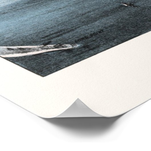 Provincetown, MA Panoramic Map - 1910 Poster (Hoek)