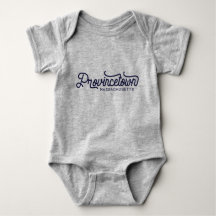 Provincetown Massachusetts Baby Bodysuit