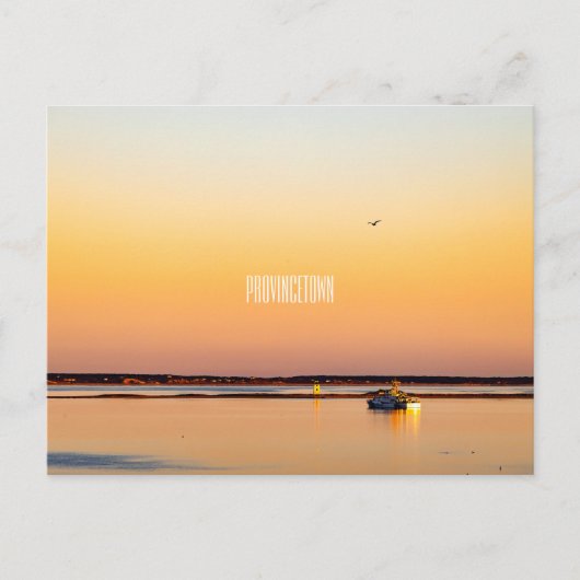 Provincetown, Massachusetts Briefkaart (Voorkant)