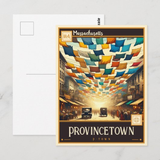 Provincetown, Massachusetts |  Briefkaart (Voorkant / Achterkant)