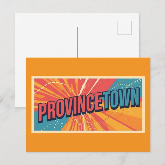 Provincetown, Massachusetts  Briefkaart (Voorkant / Achterkant)