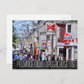 Provincetown Massachusetts Briefkaart (Voorkant / Achterkant)