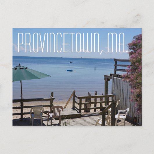 Provincetown Massachusetts Briefkaart (Voorkant)