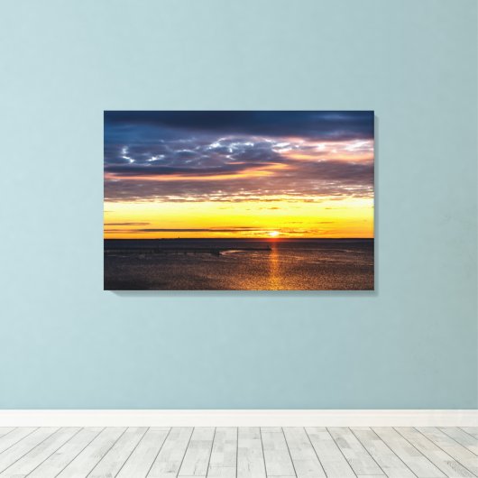 Provincetown, Massachusetts Canvas Afdruk (Insitu (Houten vloer))