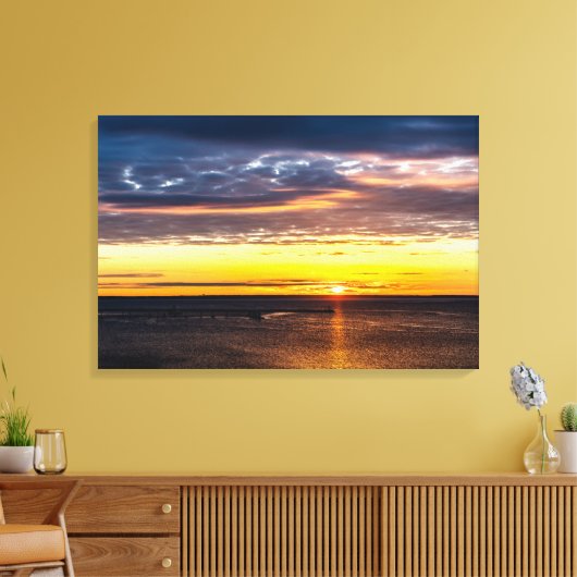 Provincetown, Massachusetts Canvas Afdruk (Insitu (Woonkamer))