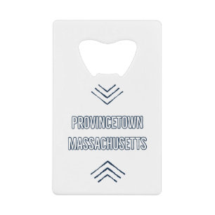 Provincetown Massachusetts Creditkaart Flessenopener