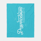 Provincetown Massachusetts Fleece Blanket (Voorkant)