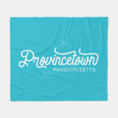 Provincetown Massachusetts Fleece Blanket Deken (Voorkant (Horizontaal))