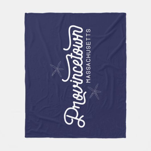 Provincetown Massachusetts Fleece Blanket Deken (Voorkant)