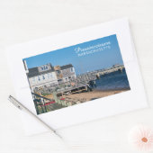 Provincetown Massachusetts Rechthoekige Sticker (Envelop)
