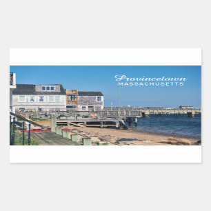Provincetown Massachusetts Rechthoekige Sticker
