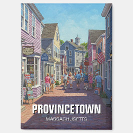 Provincetown Massachusetts Reizen Magneet