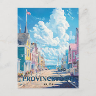 Provincetown Massachusetts Verenigde Staten Reizen Briefkaart