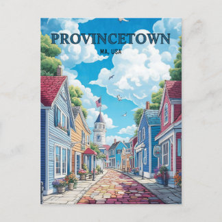 Provincetown Massachusetts Verenigde Staten Reizen Briefkaart