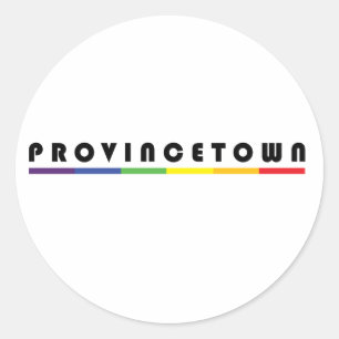 Provincetown Ronde Sticker