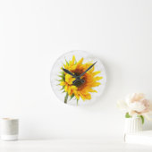 Provincetown Sunflower Ronde Klok (Huis)