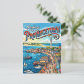 Provincetown USA Briefkaart (Staand voorkant)