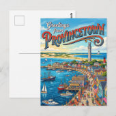 Provincetown USA Briefkaart (Voorkant / Achterkant)