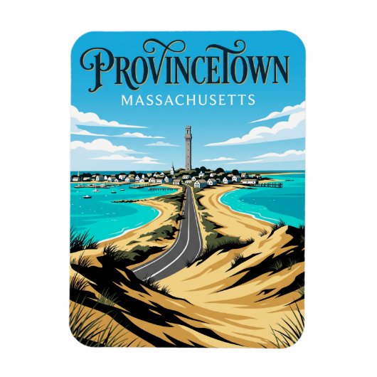Provincetown VS Magneet (Verticaal)
