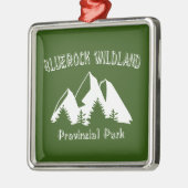 Provinciaal natuurgebied Bluerock Wildland Metalen Ornament (Links)