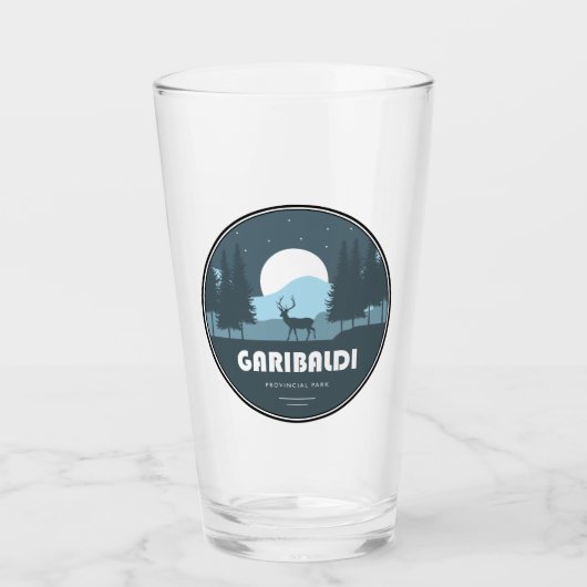 Provinciaal park Garibaldi Herten Glas (Voorkant)