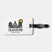 Provinciaal park Gladstone Bagagelabel (Achterkant horizontaal)