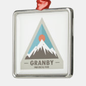 Provinciaal park Granby Metalen Ornament (Links)