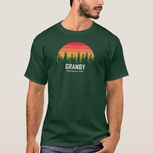 Provinciaal park Granby T-shirt (Voorkant)