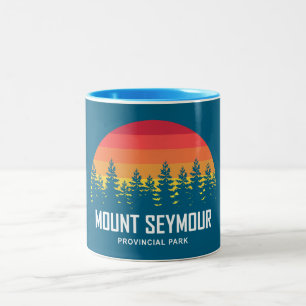 Provinciaal park Mount Seymour Tweekleurige Koffiemok