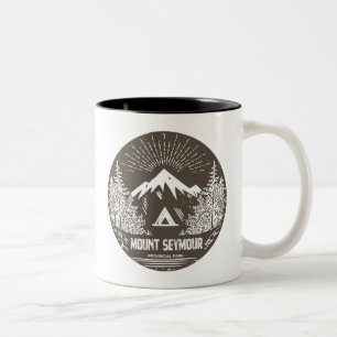 Provinciaal park Mount Seymour Tweekleurige Koffiemok