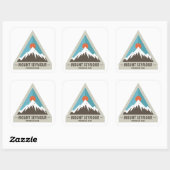 Provinciaal park Mount Seymour Vierkante Sticker (Vel)