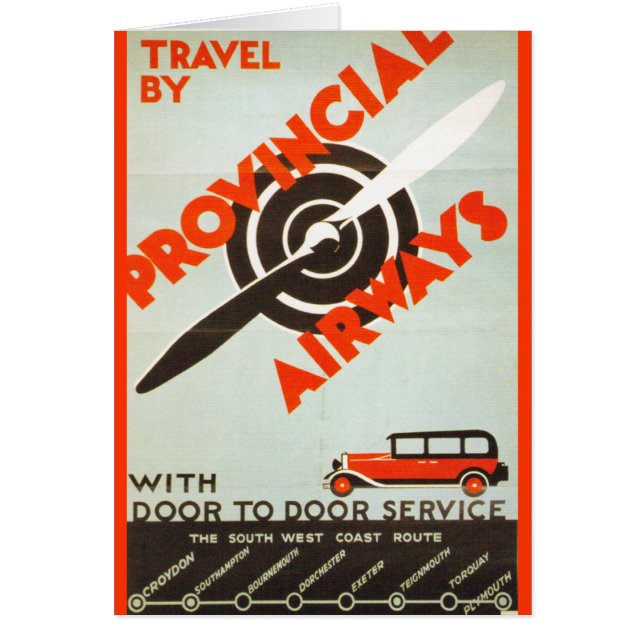 Provincial Airways (Voorkant)