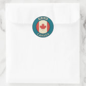 Provincie Alberta Canada Ronde Sticker (Tas)