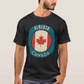 Provincie Alberta Canada T-shirt (Voorkant)