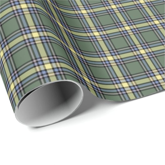 Provincie Alberta Canada Tartan Cadeaupapier (Rol Hoek)