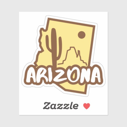 Provincie Arizona Sticker (Vel)