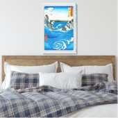 Provincie Awa, Naruto Whirlpools door Ando Hiroshi Canvas Afdruk (Insitu (Slaapkamer))