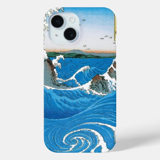 Provincie Awa, Naruto Whirlpools door Ando Hiroshi Case-Mate iPhone Case (Achterkant)