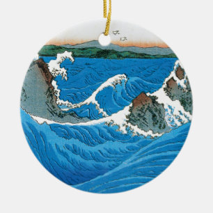 Provincie Awa, Naruto Whirlpools door Ando Hiroshi Keramisch Ornament
