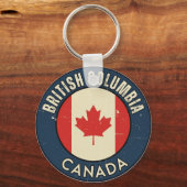 Provincie British Columbia Canada Sleutelhanger (Voorkant)
