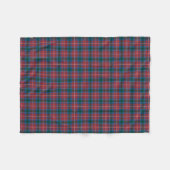 Provincie British Columbia Canada Tartan Fleece Deken (Voorkant (Horizontaal))